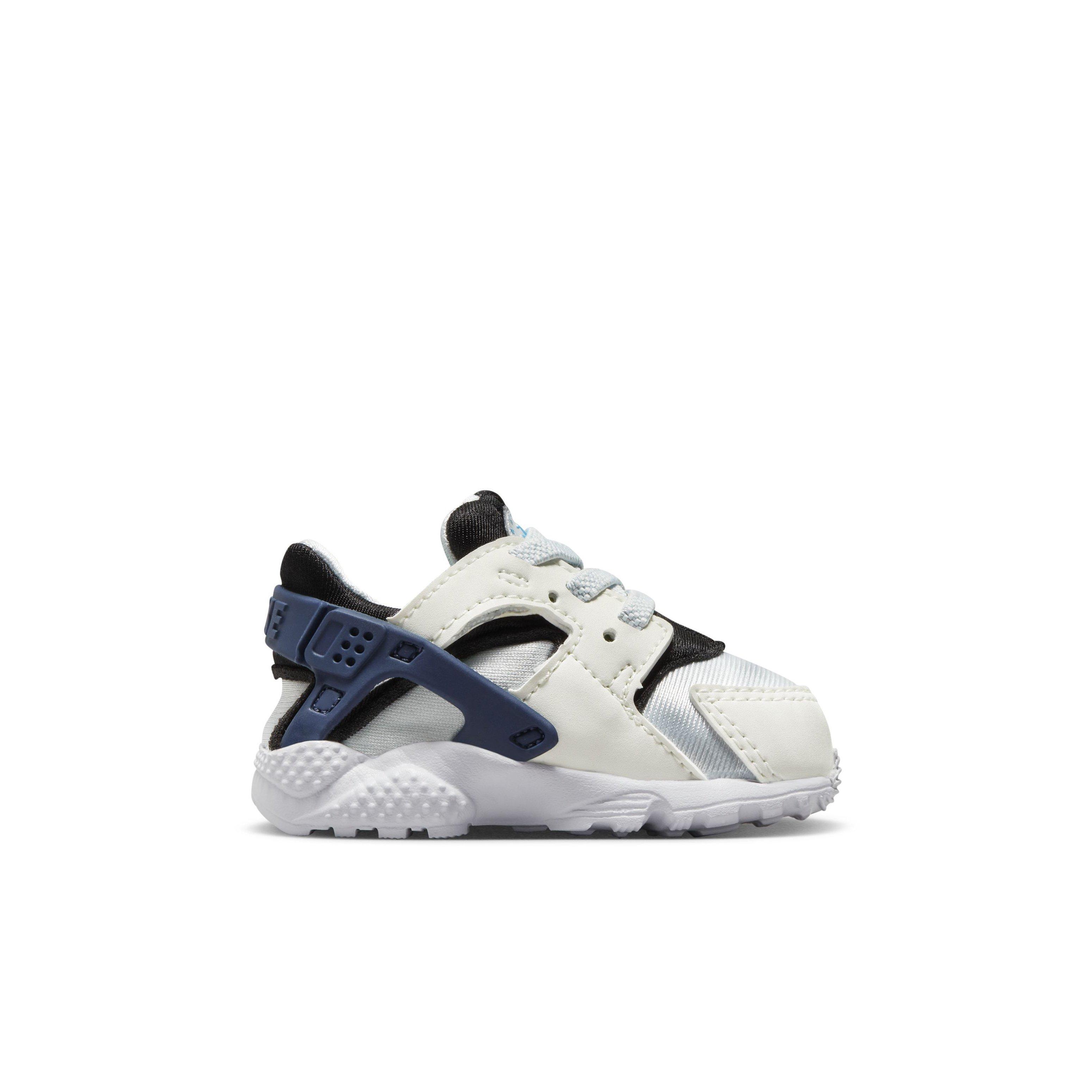 Nike Huarache Run Summit White Pure Platinum Black Deep Royal Blue Infant Boys Shoe Hibbett